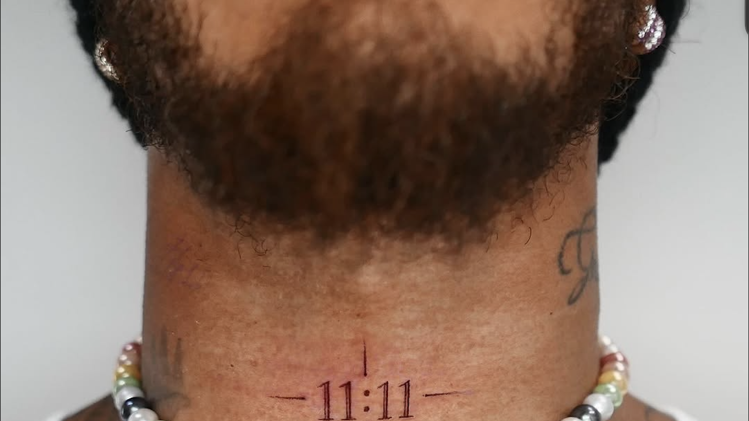 Lewis Hamilton's new tattoo 